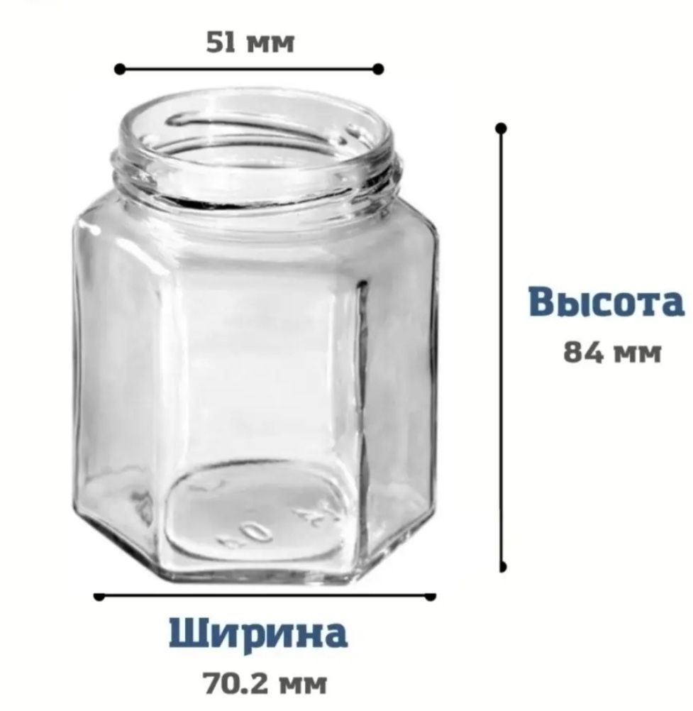 Стеклянные банки в комплекте с крышками!