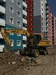 Аренда услуги экскаватор погрузчик каток 16т
