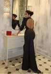 Платье diali collection dialicollection открытая спина вечернее платье