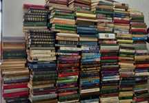 Книги на декор много