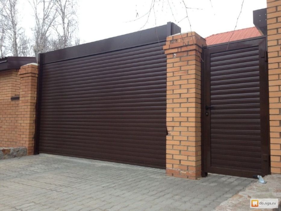Ролл ворота на въезд