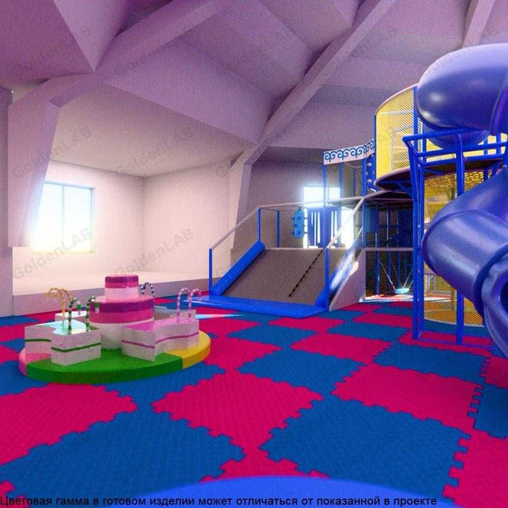 Детский лабиринт 280 м² | Детский парк, который сам себя рекламирует.