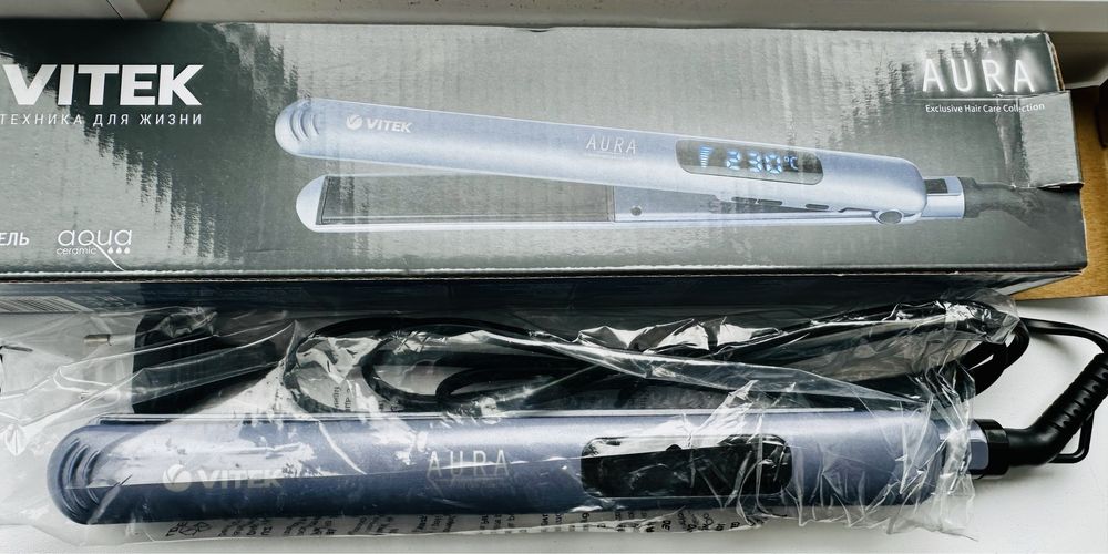 Vitek Выпрямитель  волос aura ceramic новый
