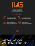 INSTALLATION Welding group