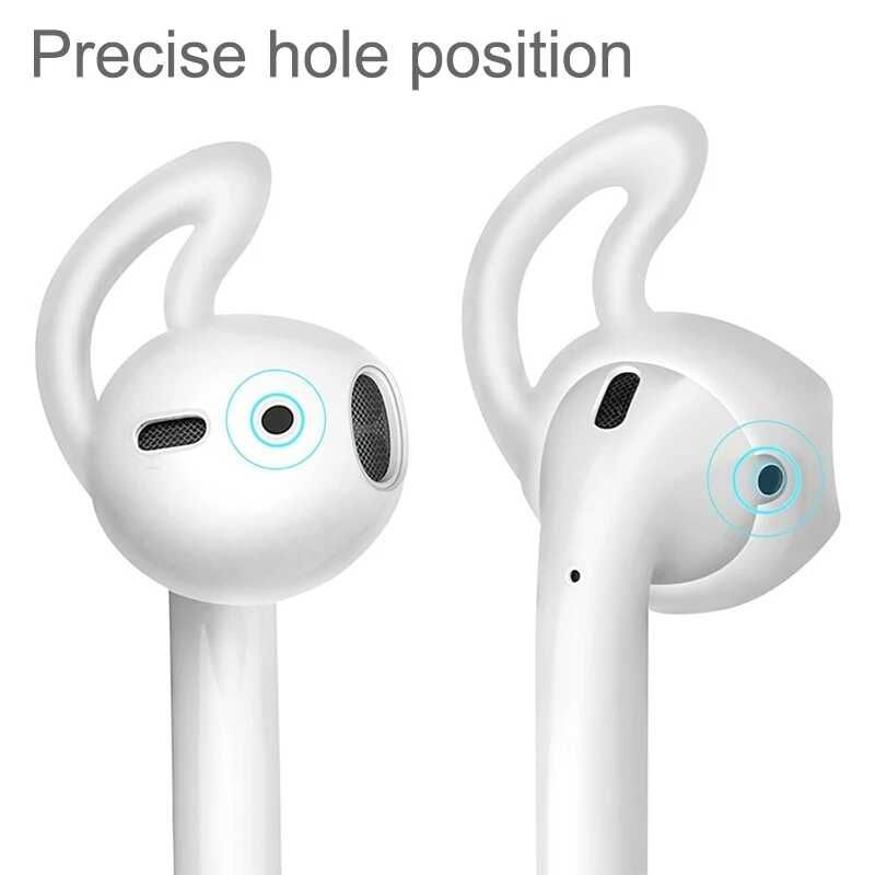 Силиконовые накладки (беруши) для наушников AirPods (Эйр подс).