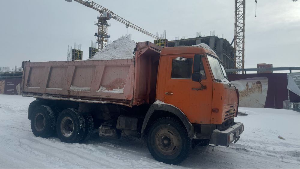 Вывоз мусор, камаз 3-сторонник