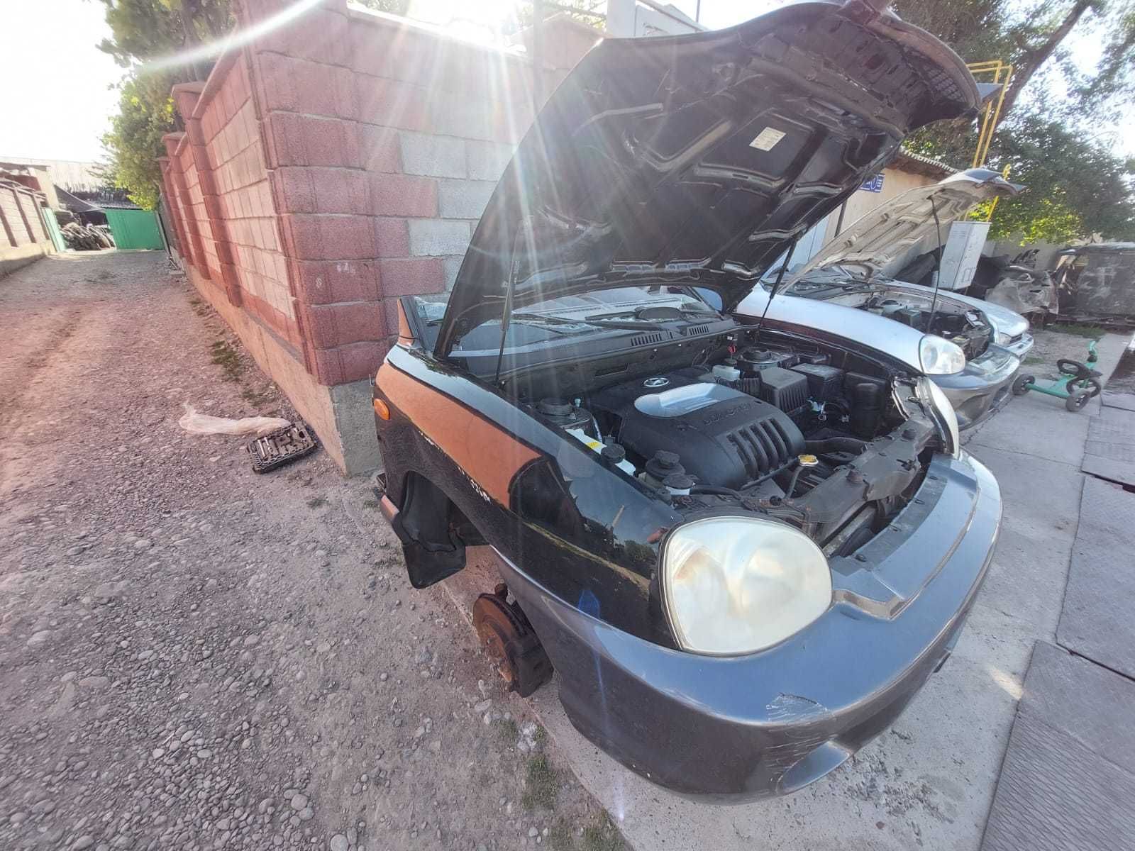 бенизиновый двигатель на hyundai santa fe