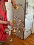Люстралар сатылады екеуі 15000