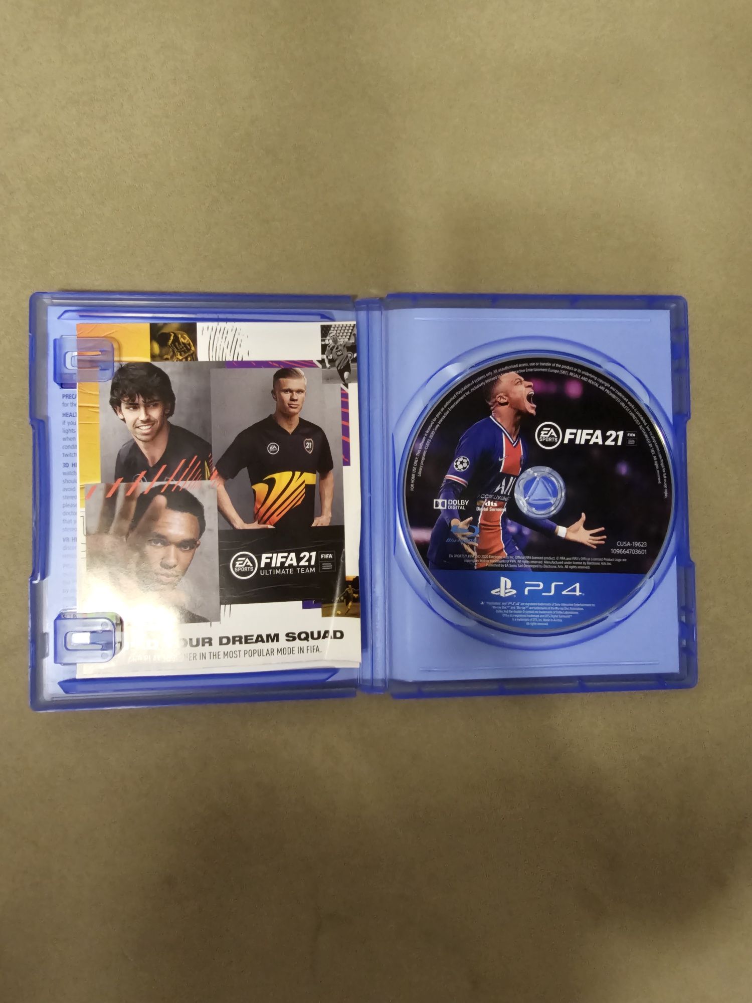 Продам диск FIFA 21
