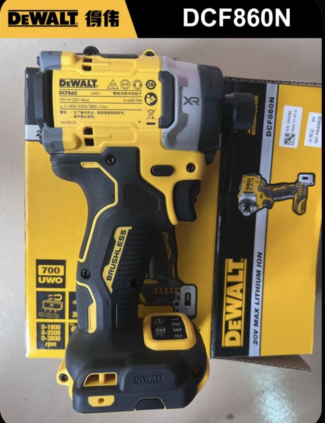 Dewalt dcf 850 Импакт