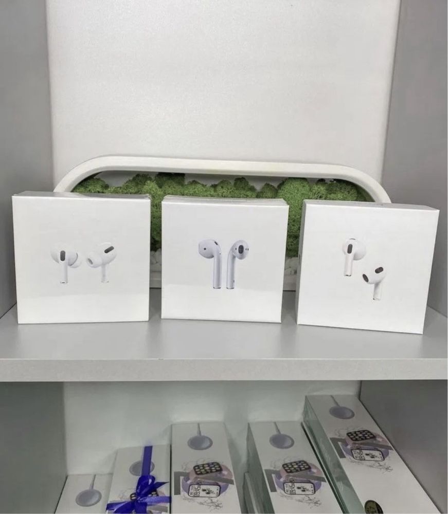 РАСПРОДАЖА! AirPods 3 AirPods Pro AirPods 2 + Чехол в подарок Акция!
