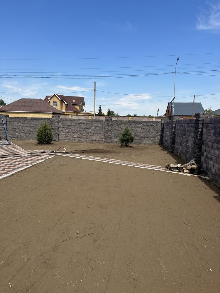 Посев газона