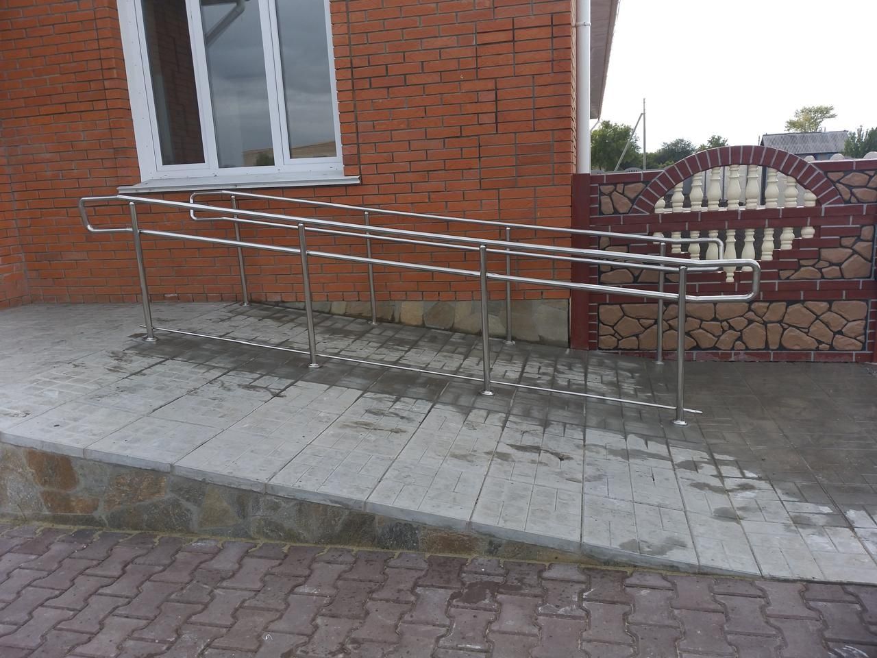 Перила ограждения из нержавеющей стали