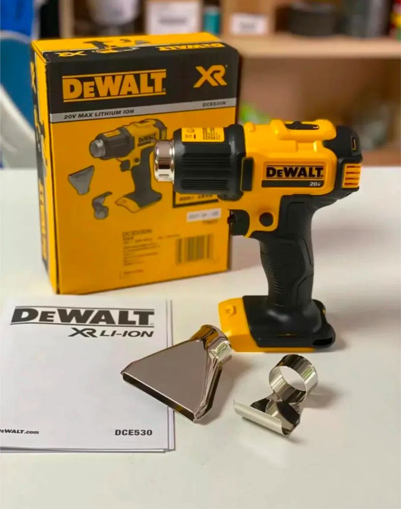 Строительный фен Dewalt, пистолет горячего воздуха DeWALT DCE530