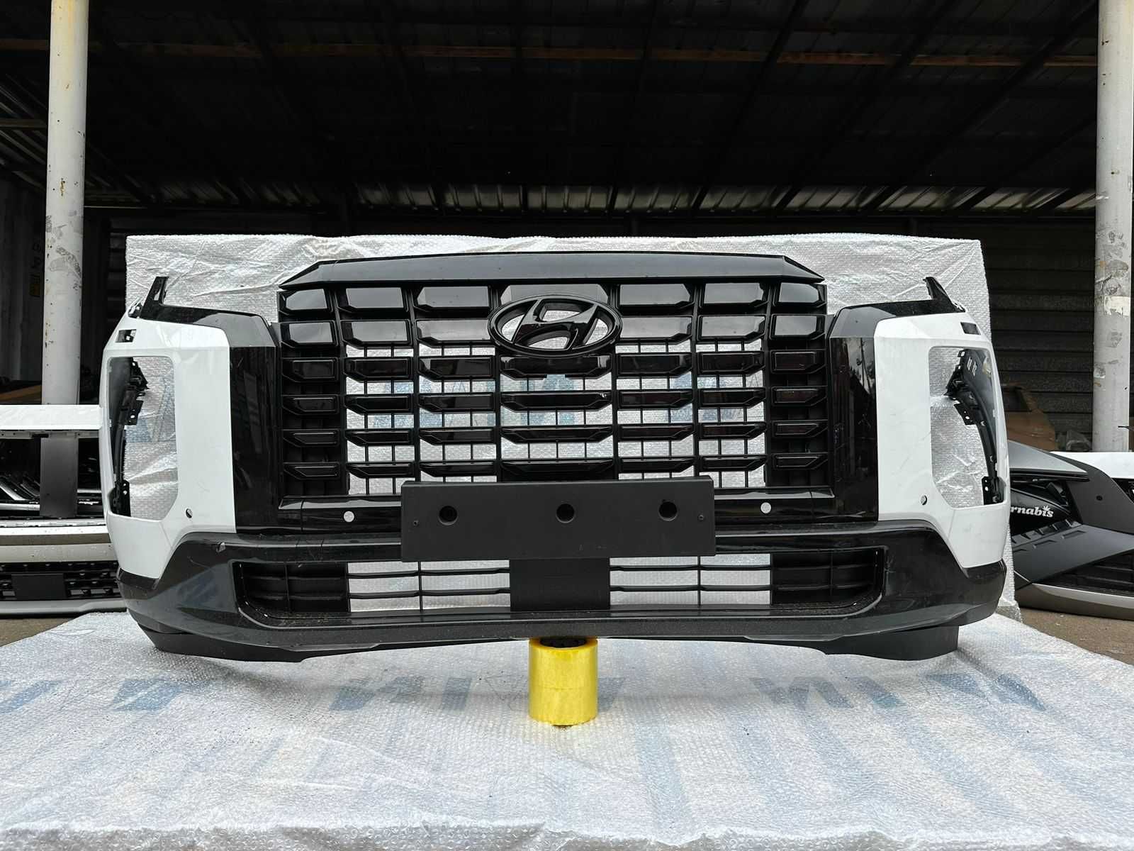Бампер сборе Хендай Палисад 2022/Hyundai Polisade 2023