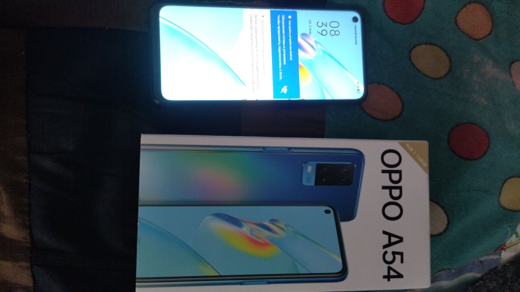 Продам oppo A54 128 Гб в отличном состоянии