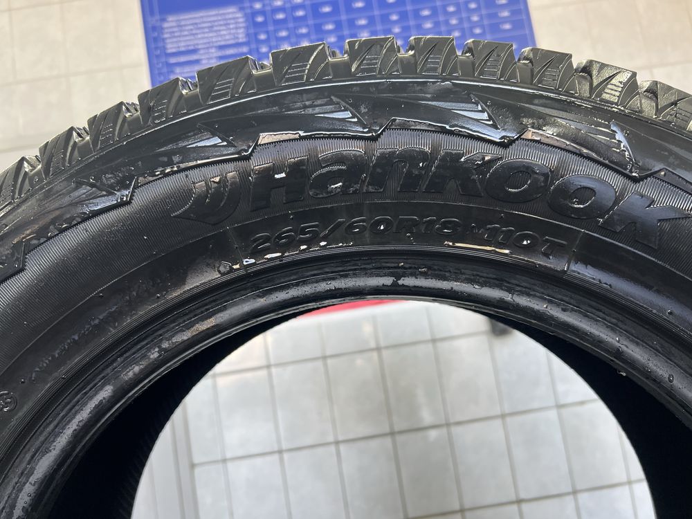 Шины Hankook в хорошем состоянии.