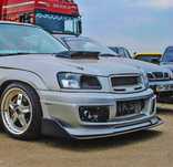 Губа на передний бампер Робот Subaru Forester SG Дорестайлинг