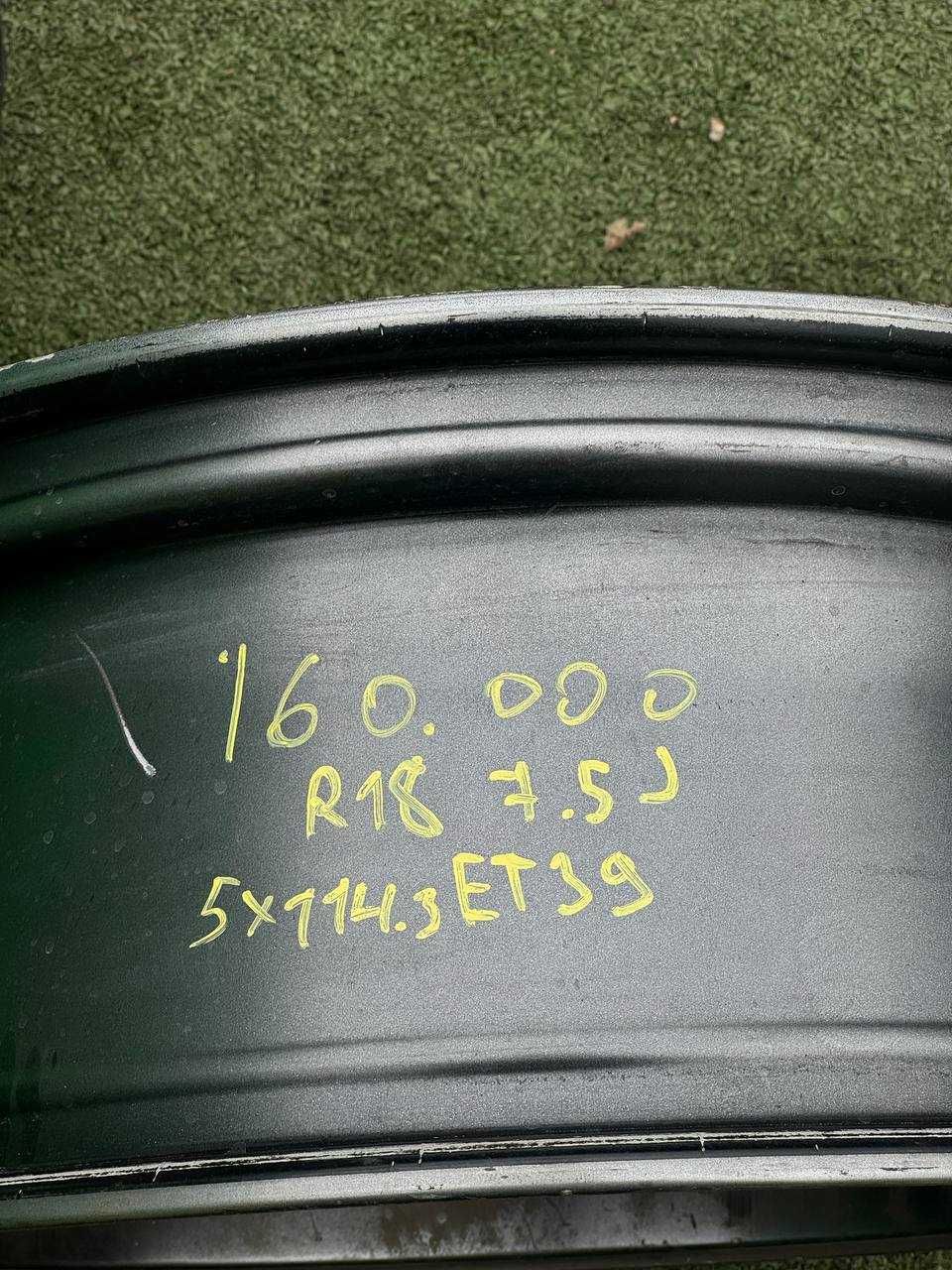 Диски титановые R18 5x114.3 7.5J ET39
