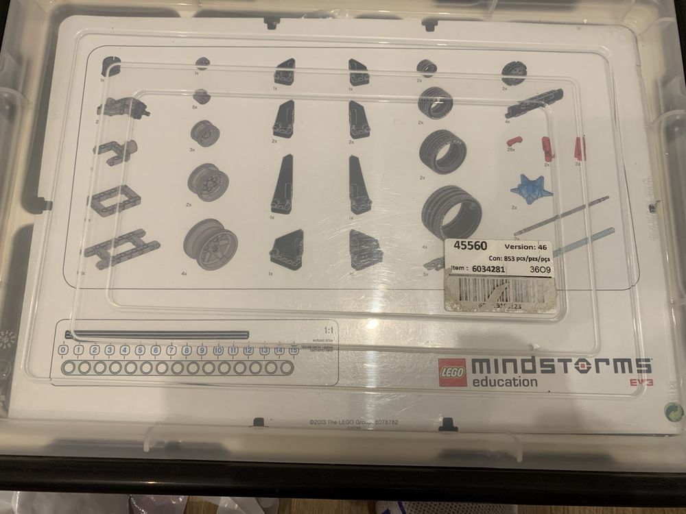 Оригинальный Ресурсный набор LEGO MINDSTORMS Education EV3 45560