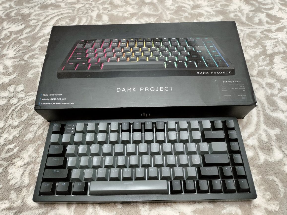 Игровая клавиатура Dark Project в отличном состоянии