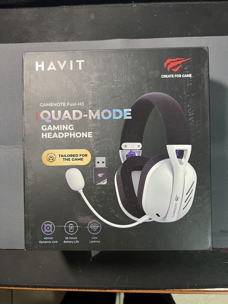 Беспроводные игровые наушники havit