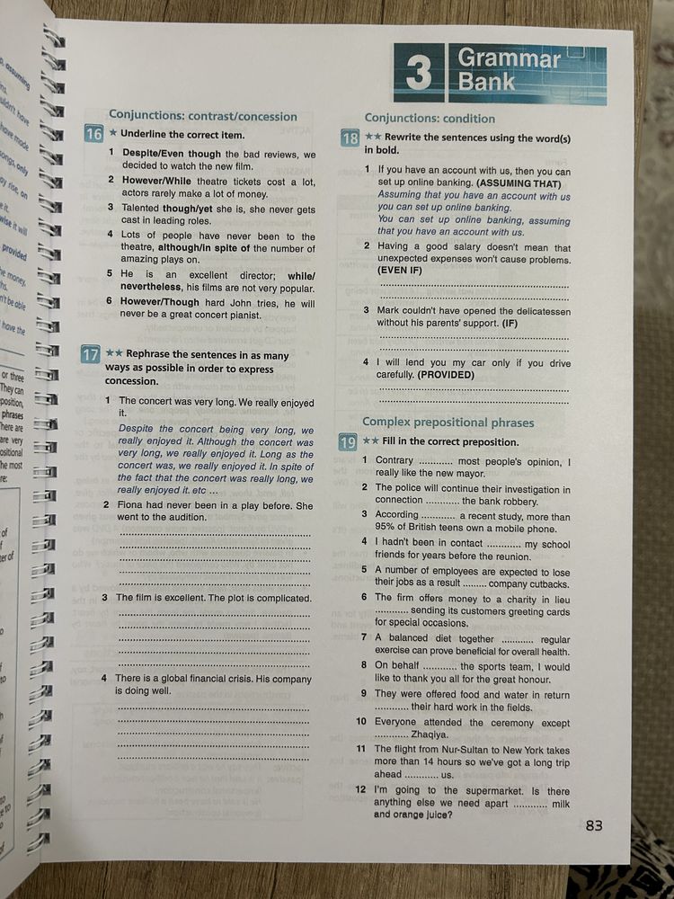 Aspect 11 класс workbook. Рабочая тетрадь