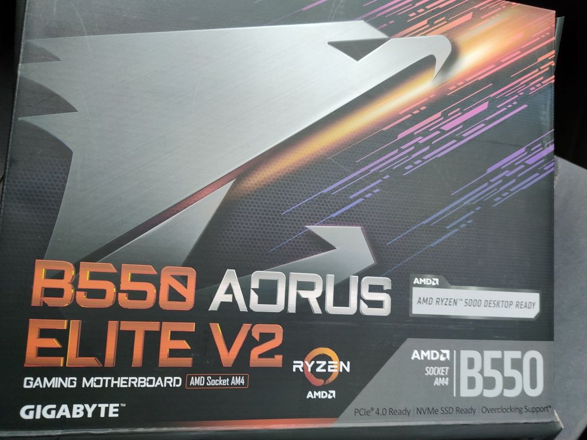 Мат. плата GIGABYTE B550 AORUS Elite V2