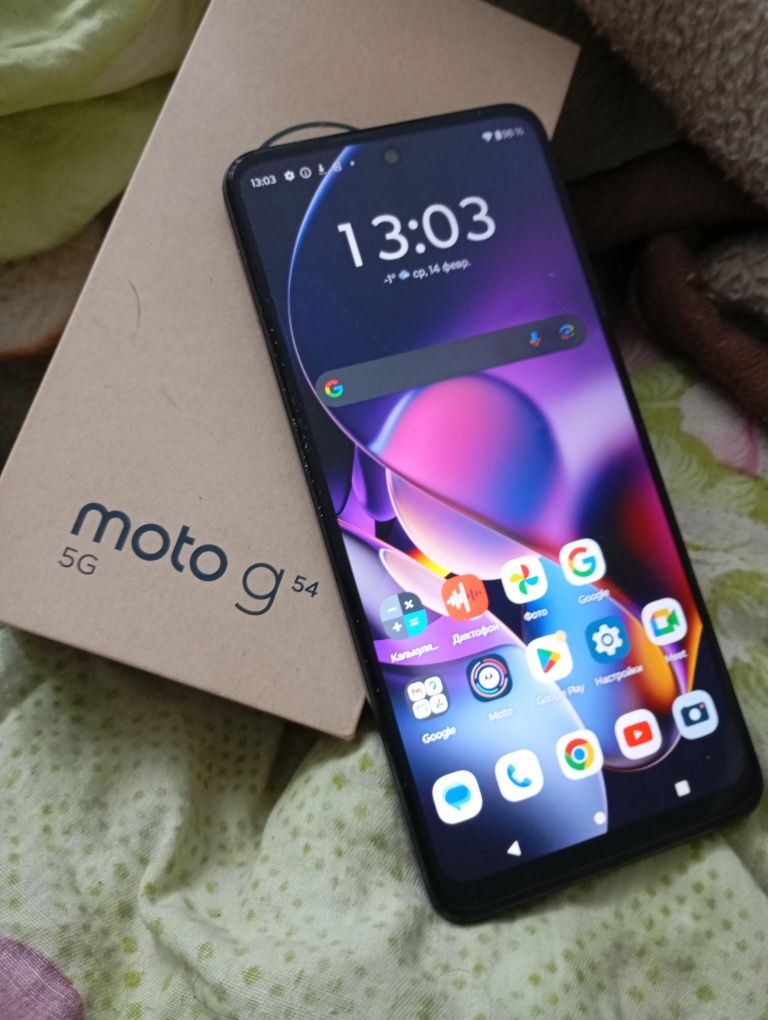 Moto g54, 8/256, 5G motorola телефон смартфон