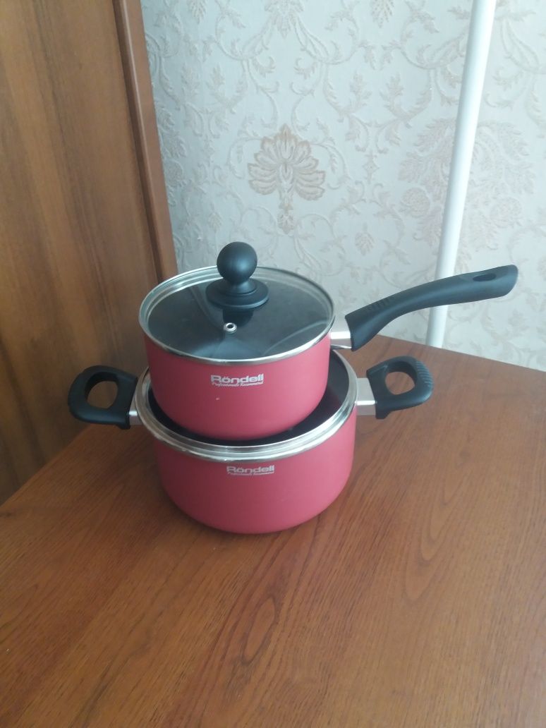 катрюля, тарелки