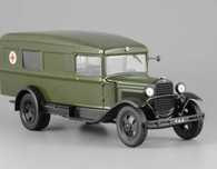 Коллекционная модель Газ 55 Санитарный 1/43