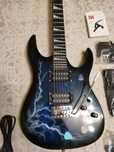 Электрогитара Superstrat с Рисунком