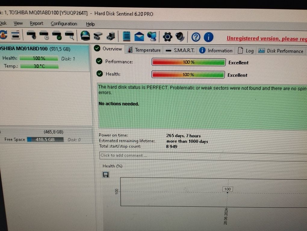 Жёсткий диск для ноутбука 2.5"  1 TB