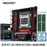 Machinist X79 S7 с процессором Xeon E5 2670V2 DDR3 32 ГБ