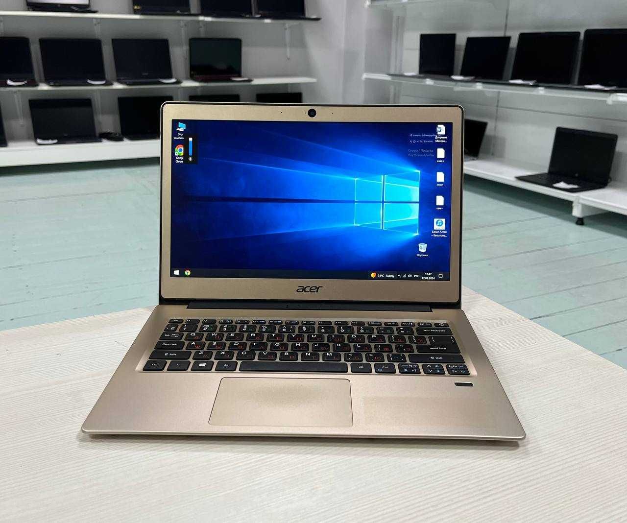 ACER SWIFT Pentium*ОЗУ 4*ssd 128*Fullhd*Металл корпус Жұмысқа арналған