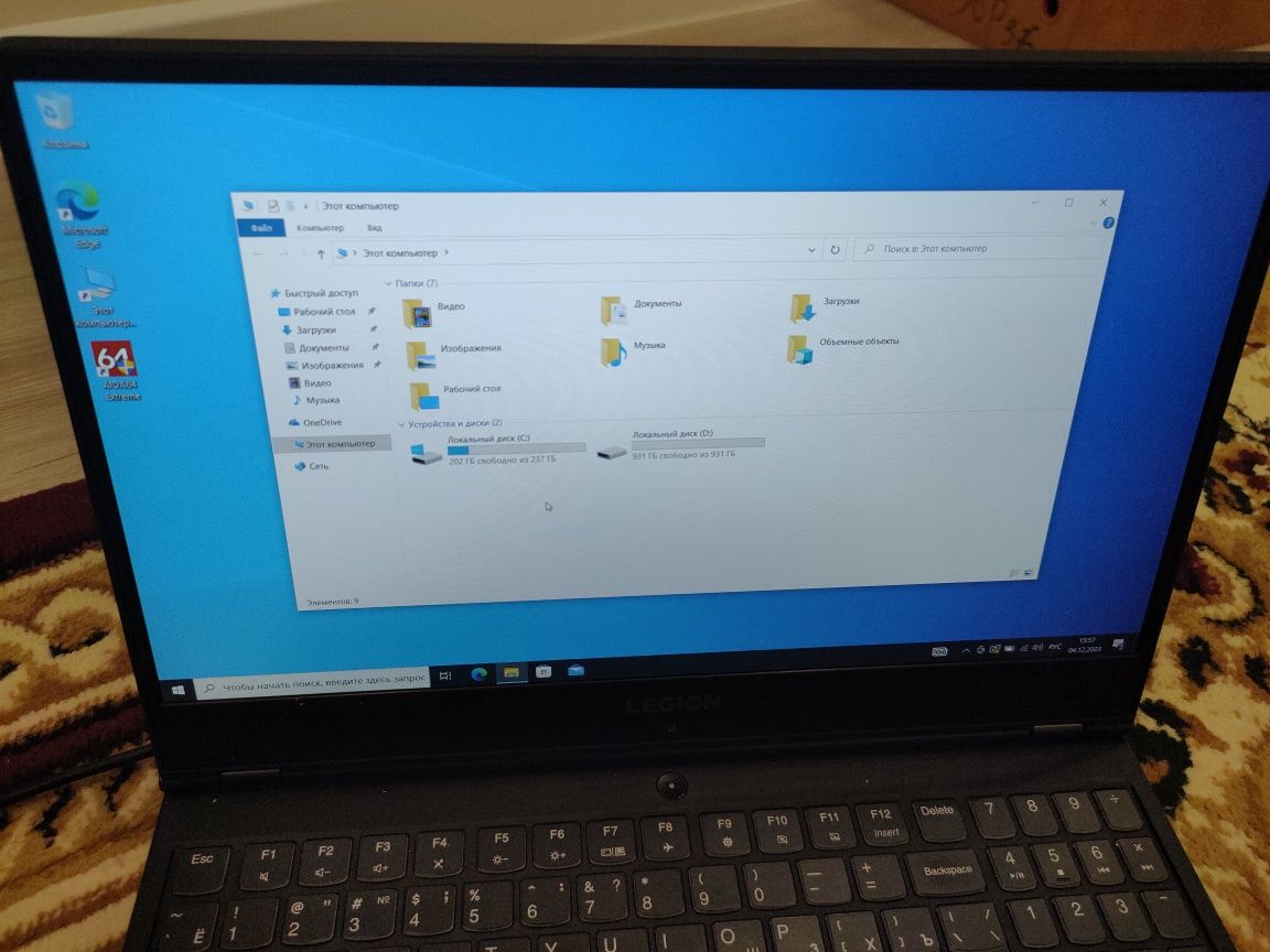 Продам игровой ноутбук Леново Легион core i7 9xxx  GTX 1660Ti