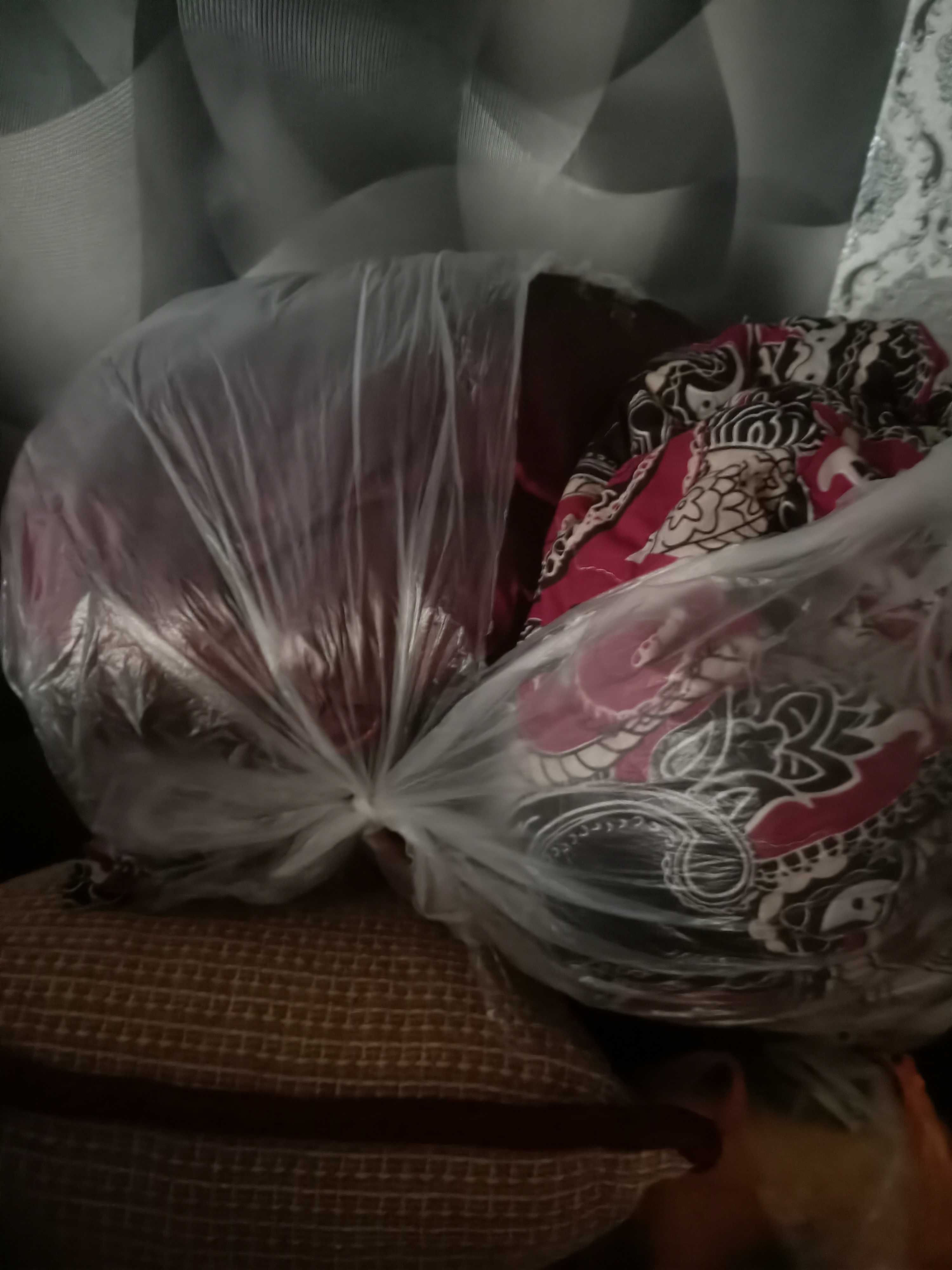 Подушки синтепоновые пять штук в мешке