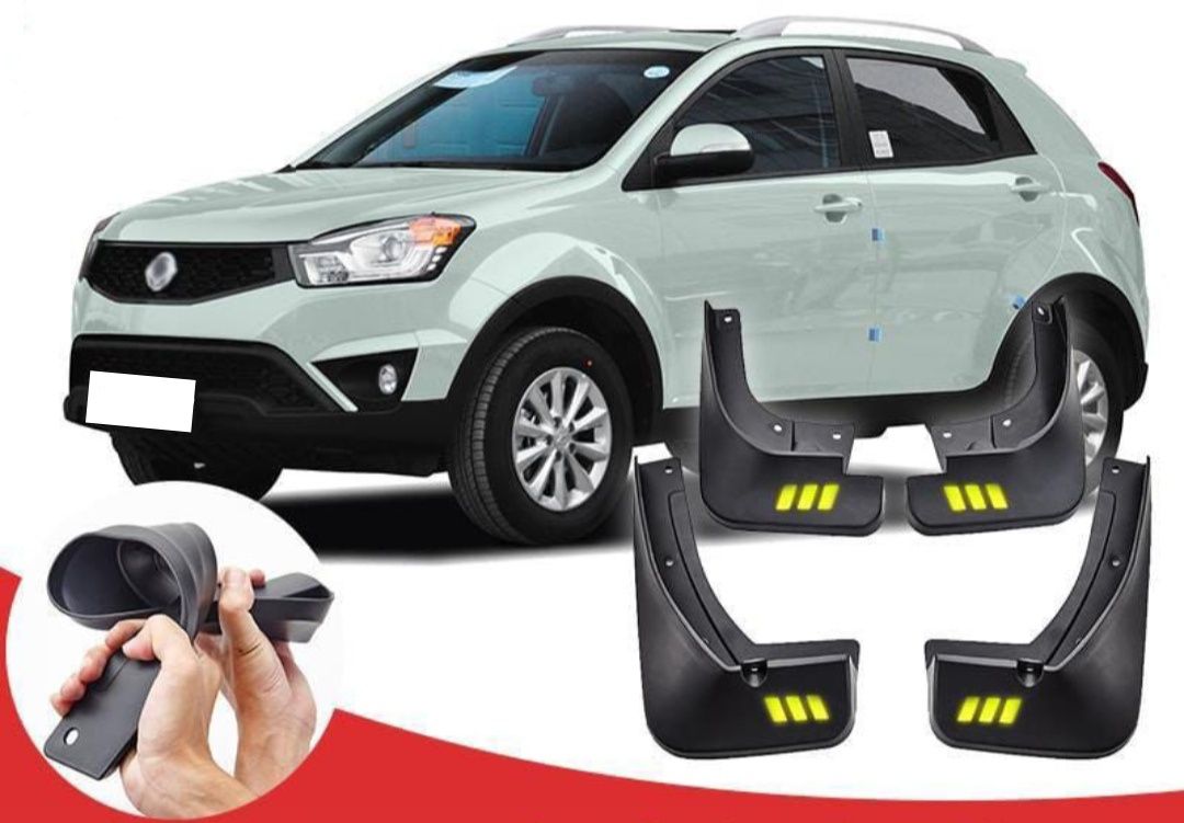 Брызговики Ssangyong korando, action
