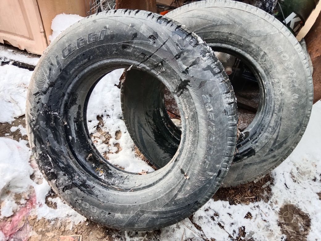 Камералы шиналар 205/75 R15 сатылады