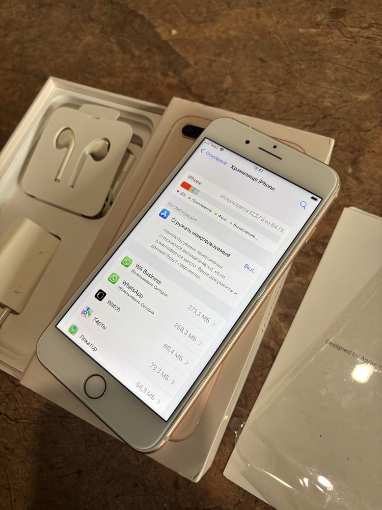 iPhone 8 plus 64гб Полный комплект