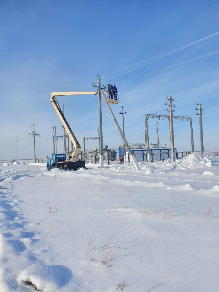 Эл.монтажные работы и обслуживания объектов ВЛ-10кВ; 0,4кВ, КТПН-10