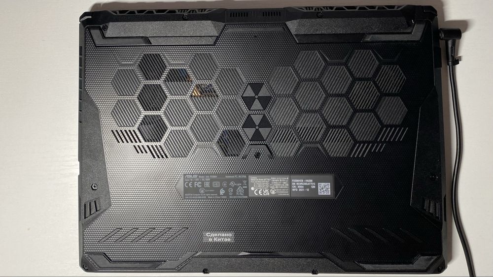 Asus tuf gaming f15 игровой ноутбук
