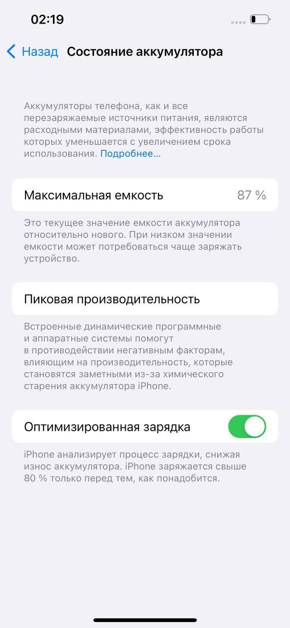 iPhone 13 128gb АКБ 87%