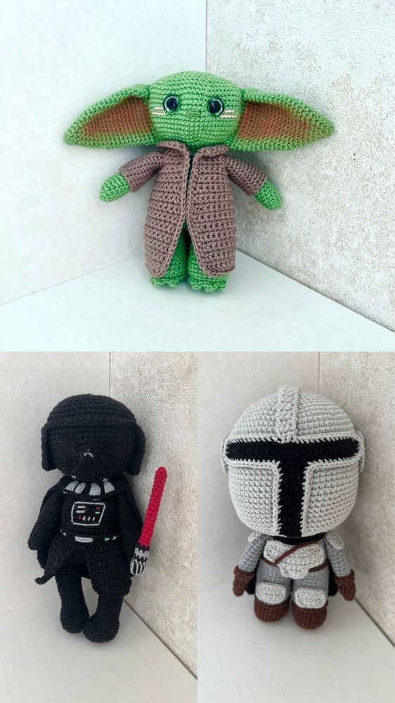 Игрушки мягкие из Star Wars, подарок для фанатов фильма Звездные войны