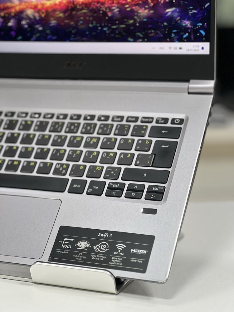 Acer SWIFT 3 | Core i5-8265U | ОЗУ 8Gb | SSD 512Gb