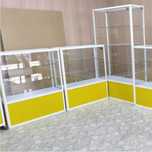 Прилавок торговый из профиля и стекла, Акция,витрина,для магазина alvp