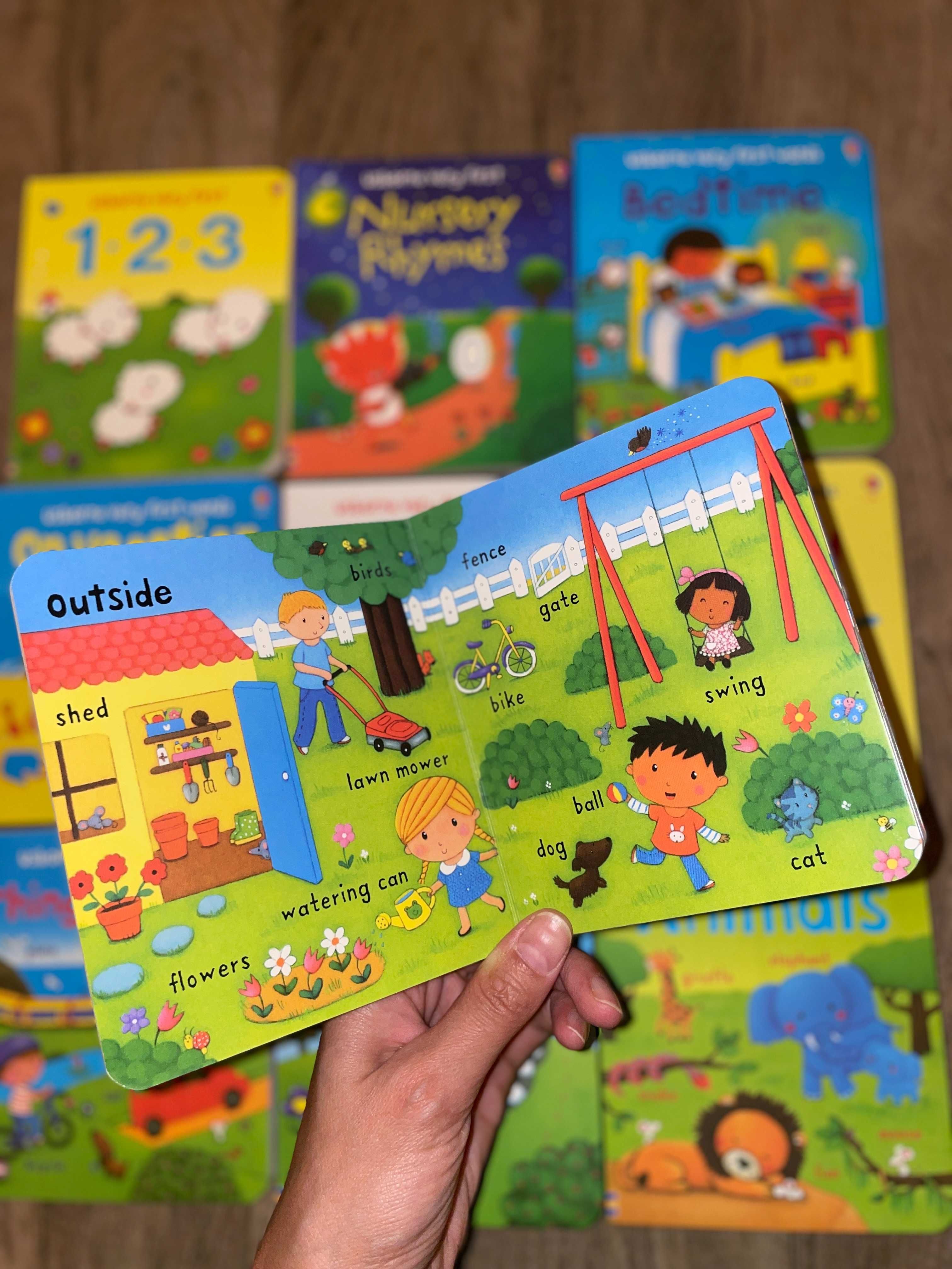 Набор из 10 книжек для детей на английском (Usborne)