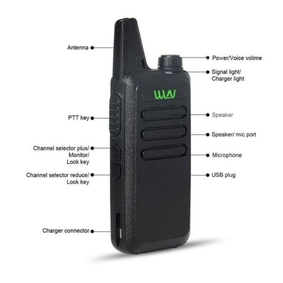 Рации WLN KD-C1 - 2 шт