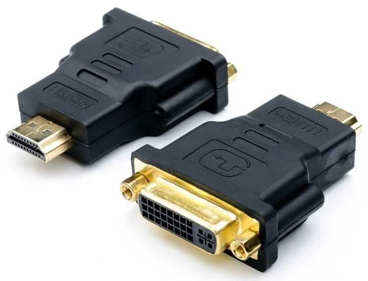 Переходник DVI VGA HDMI угловой переходник на компьютер монитор