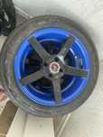 Титановые диски с шинами 195/55 r15